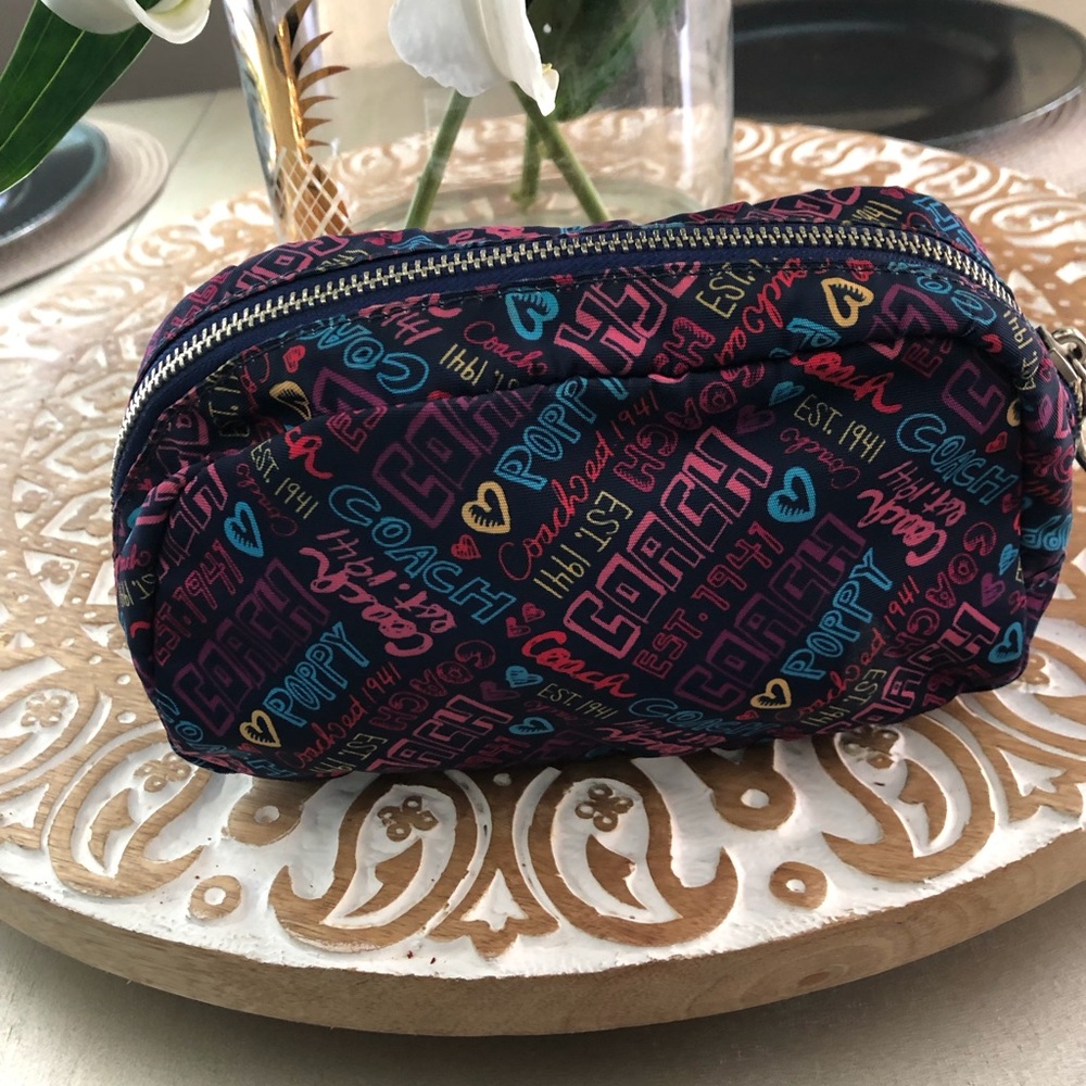 Coach Cosmetic Pouch. Beautiful and Immaculate.